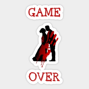 Game over Sticker